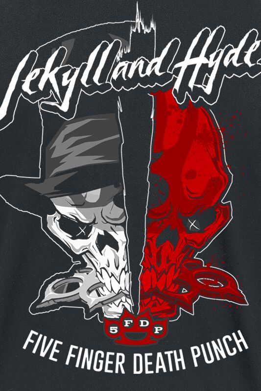 Jekyll And Hyde Five Finger Death Punch T Shirt Emp