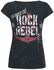 T-shirt with large Rock Rebel print on the front