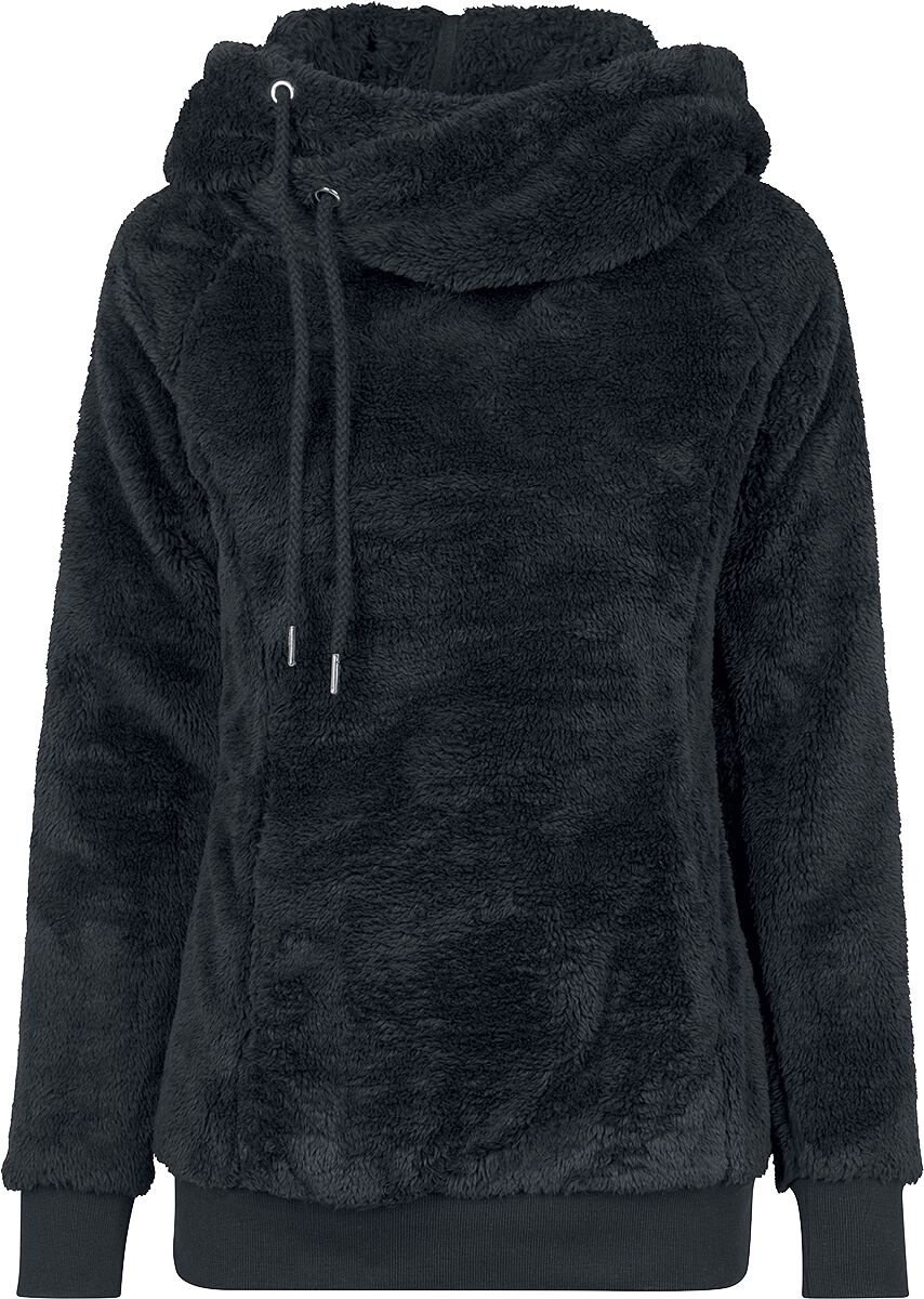 Ladies Long Teddy Hoodie Urban Classics Hoodie EMP