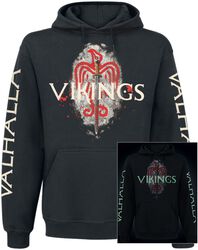 Valhalla, Vikings, Hooded sweater