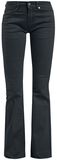 Grace - Black Jeans with Turn-Up, Black Premium by EMP, Jeans