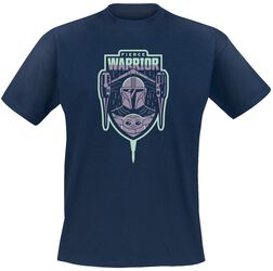 The Mandalorian - Fierce Warrior Patch, Star Wars, T-Shirt