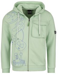 Fruity, Rick And Morty, Hooded zip