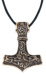Golden Thor’s hammer, etNox hard and heavy, Necklace