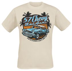 57 Chevy Bel Air, General Motors, T-Shirt