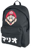 Japanese Logo, Super Mario, Backpack