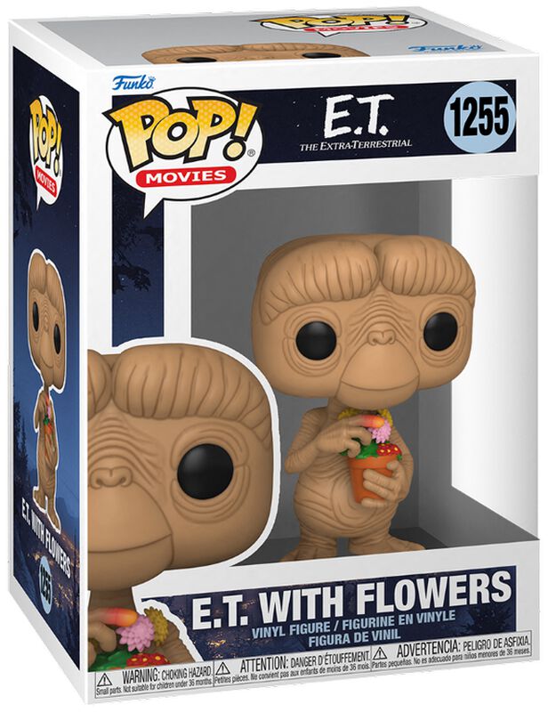 E.T. 40th anniversary - E.T. with flowers vinyl figurine no. 1255
