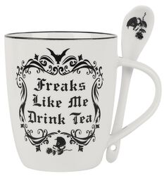 Freaks Like Me Drink Tea, Alchemy England, Cup