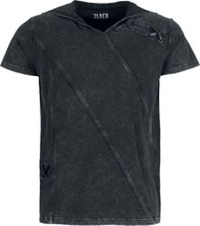 Cassis T-shirt met ruches zwart | wehkamp Cassis T-shirt met ruches zwart | wehkamp