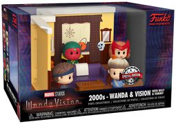 2000s Wanda and Vision (with Billy and Tommy) (Mini Moments) vinyl figurine