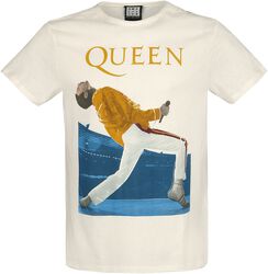 Amplified Collection - Freddie Mercury Triangle, Queen, T-Shirt