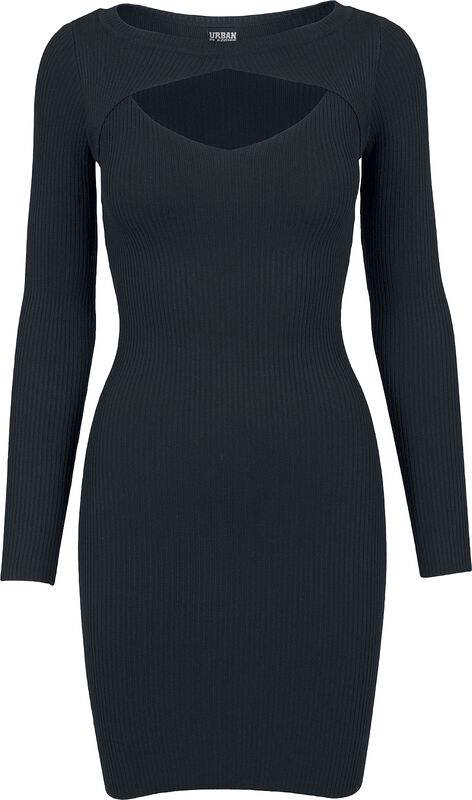 urban classic dress Urban Classics - Ladies Stretch Jersey Slim Black - Dress