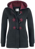 Star Patch Jacket, RED by EMP, Between-seasons Jacket