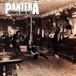 Cowboys From Hell, Pantera, CD