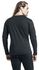 Double Pack Black Long-Sleeve Tops with Crew Neck and V Neck