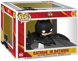 Batman in Batwing  (Pop! Ride Super Deluxe) vinyl figurine no. 121, The Flash, Funko Pop!