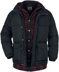 Jacket with double-layer effect, RED by EMP, Winter Jacket