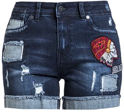 Shorts with Distressed Effects, Rock Rebel by EMP, Shorts