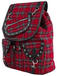 Red Tartan Backpack, Banned, Backpack