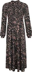 Shirred Bust Ditsy Floral Shirt Midi Dress, QED London, Medium-length dress