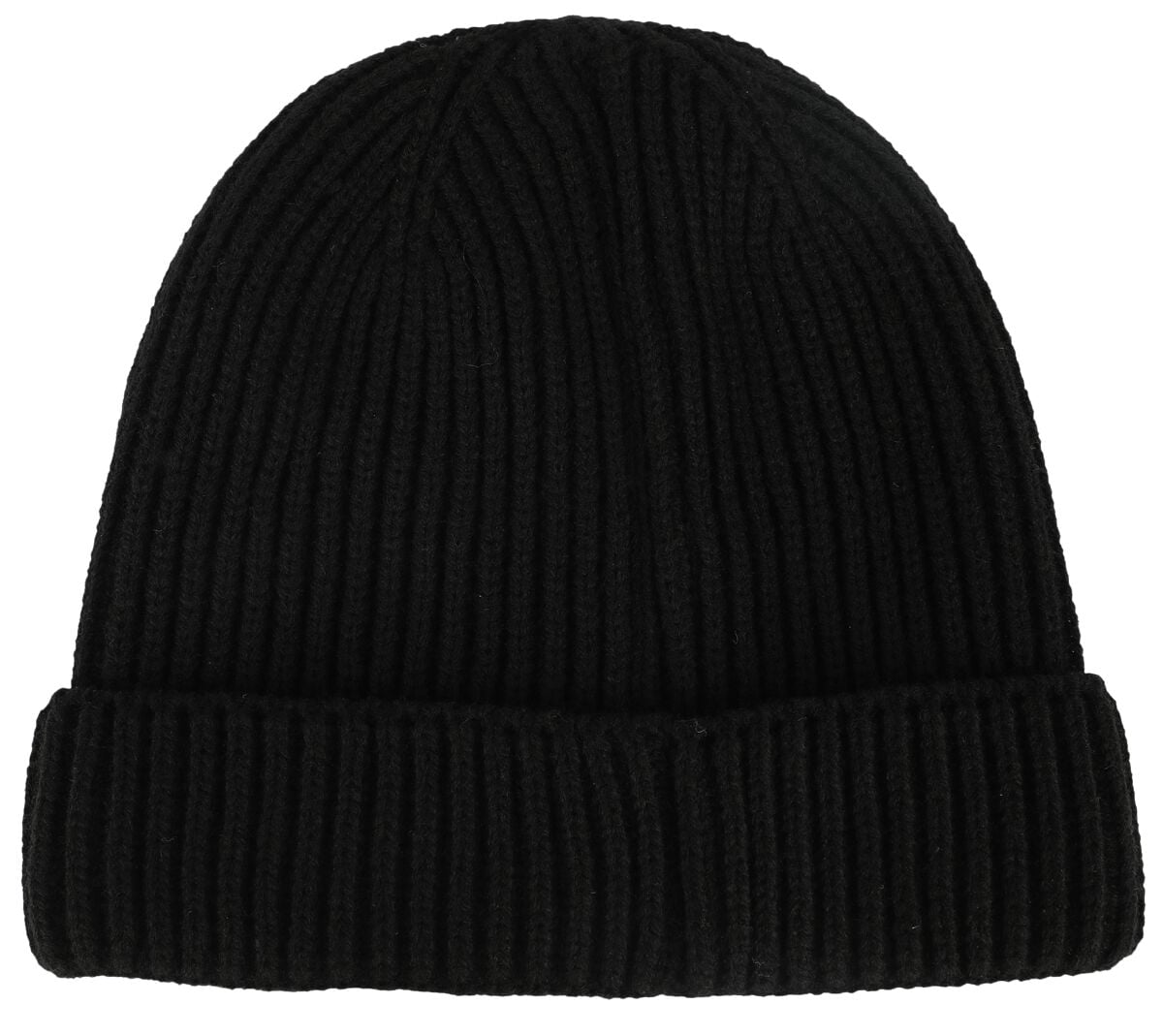 No Fear Papa Is Here Embroidered 8 Inch Acrylic Short Blank Beanie Black Osfm