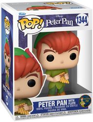 Peter Pan with Flute vinyl figurine no. 1344, Peter Pan, Funko Pop!
