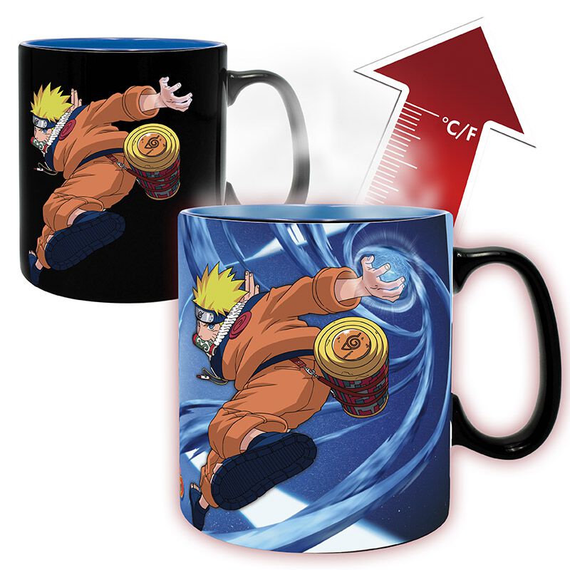 Naruto and Sasuke - Mug with thermal effect