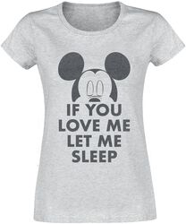 Let Me Sleep, Mickey Mouse, T-Shirt