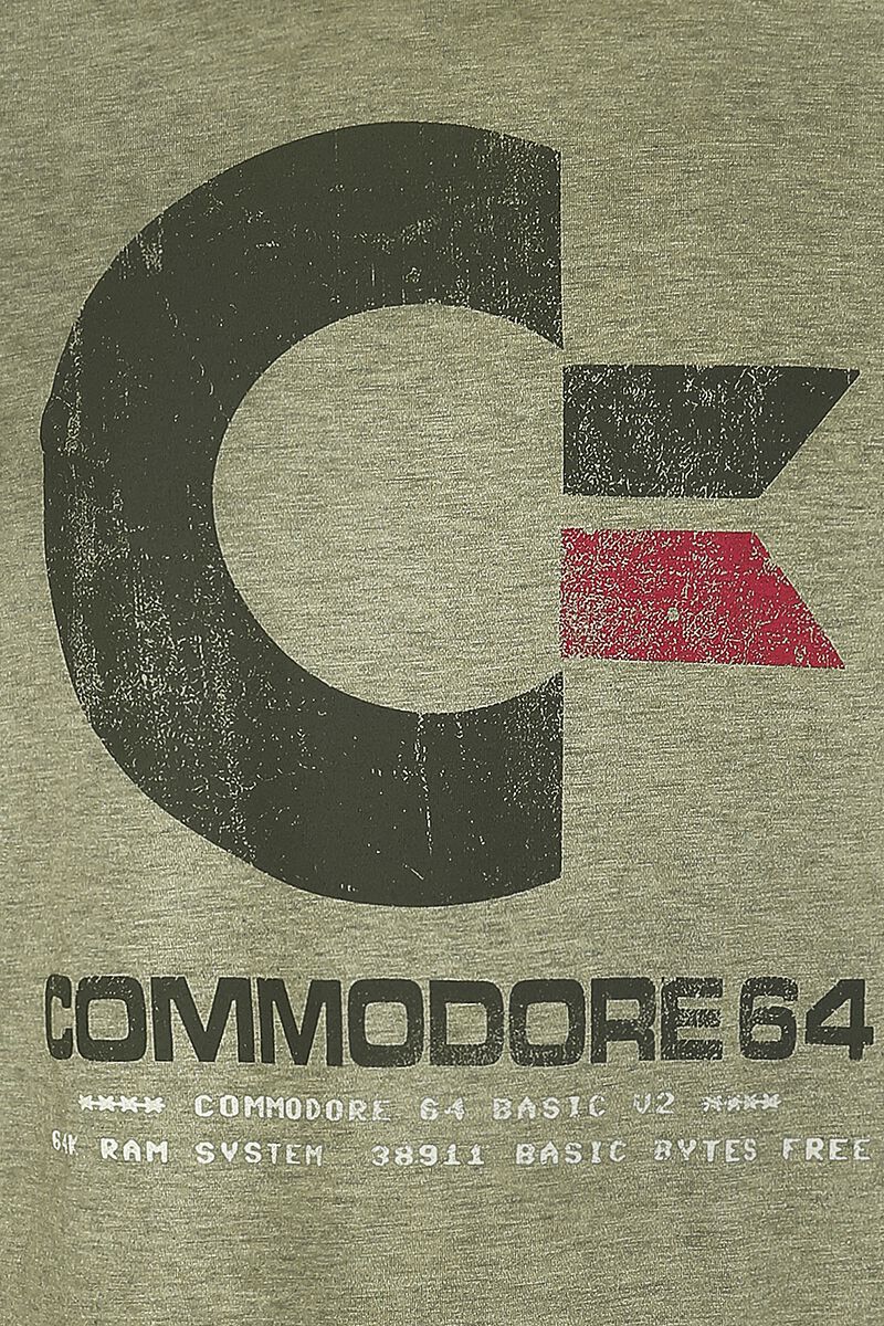 Nerd - Commodore C64 Logo Keychain - Key-Ring