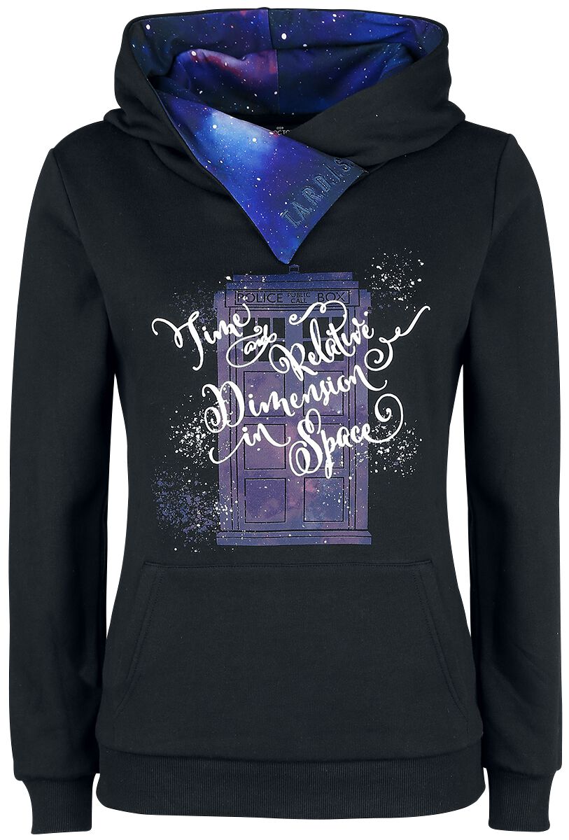 Time And Relative Dimension In Space Doctor Who Hooded Sweater Emp