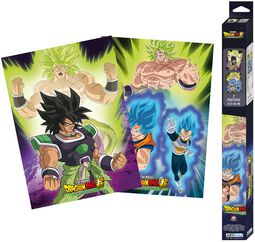 Super - Broly - Poster 2-Set Chibi Design, Dragon Ball, Poster