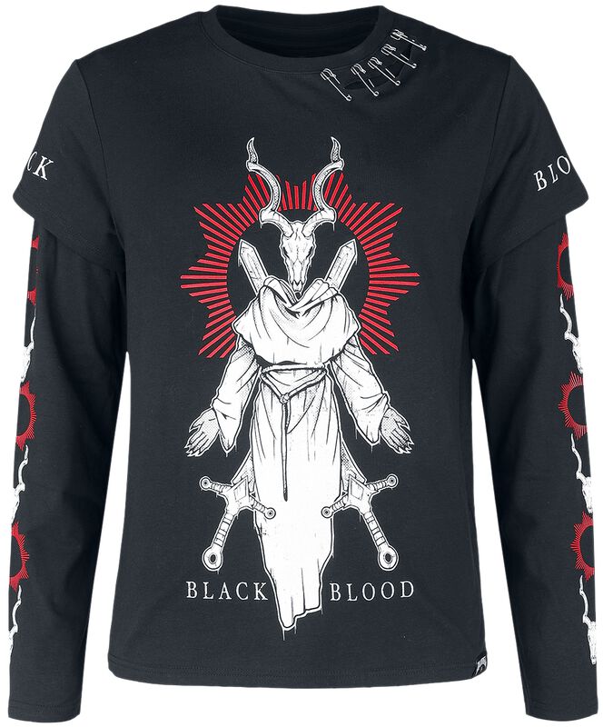 Goat monk long-sleeved top