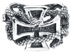 Iron Cross with Snakes, etNox hard and heavy, Ring