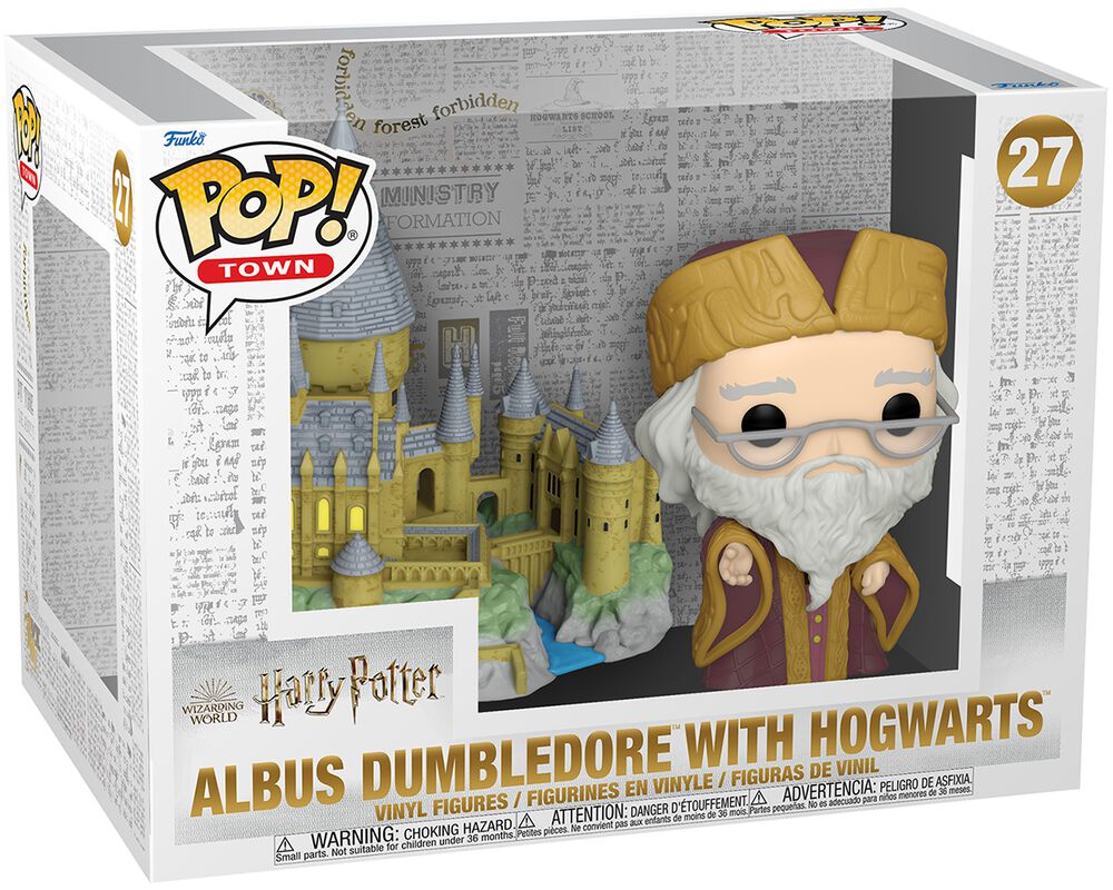 Albus Dumbledore with Hogwarts (Pop! Town) Vinyl Figure 27