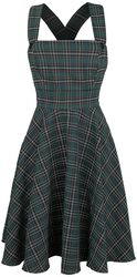 Peebles Pinafore Dress, Hell Bunny, Medium-length dress