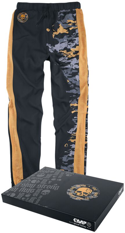Sport Training Trousers with Camouflage Print