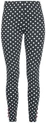 Dotted Leggins with Bows