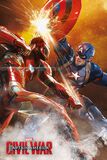 Fight, Captain America, Poster