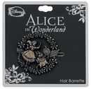 Alice and White Rabbit, Alice in Wonderland, Hairslide
