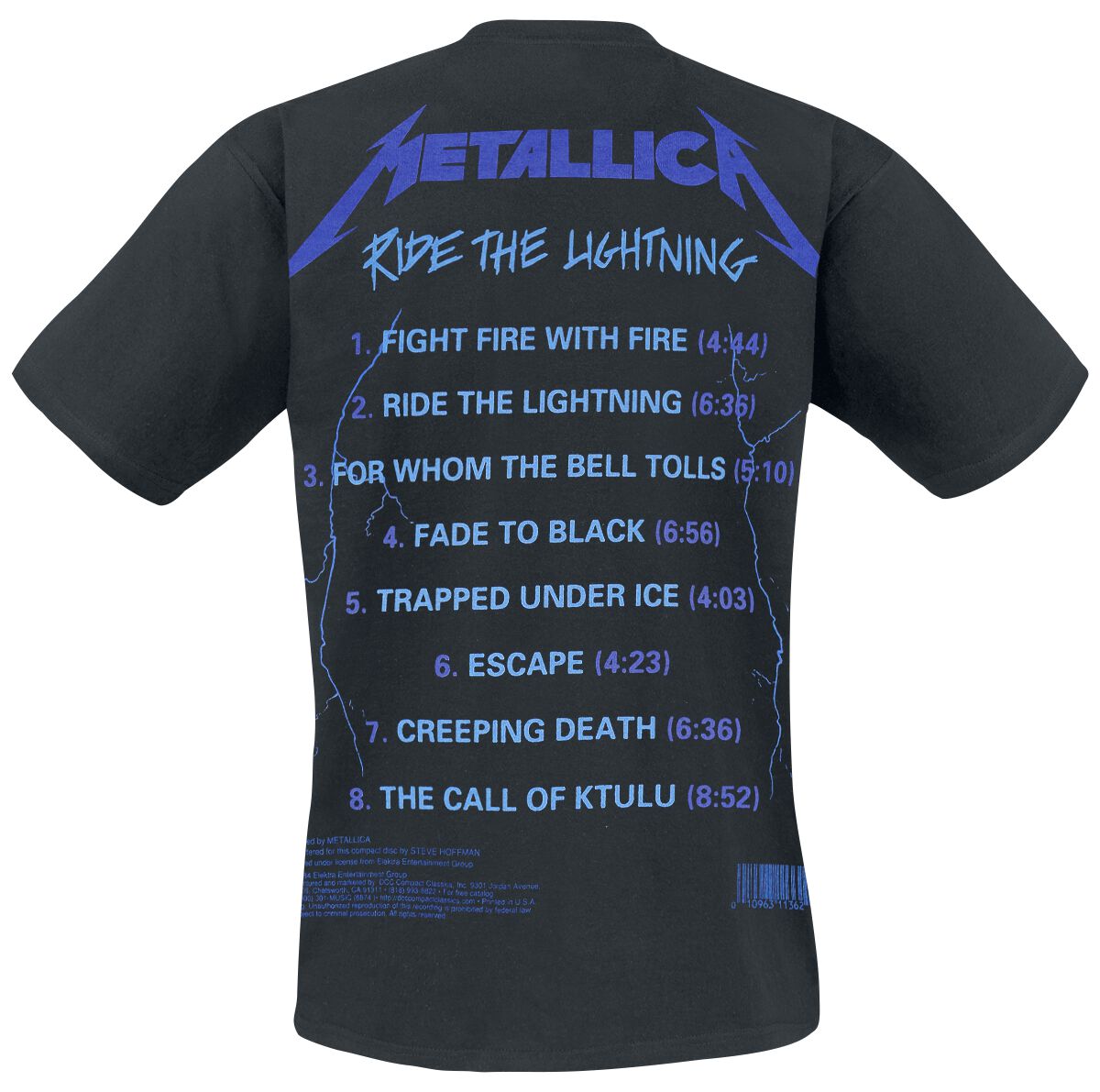 Ride The Lightning | Metallica T-Shirt | EMP