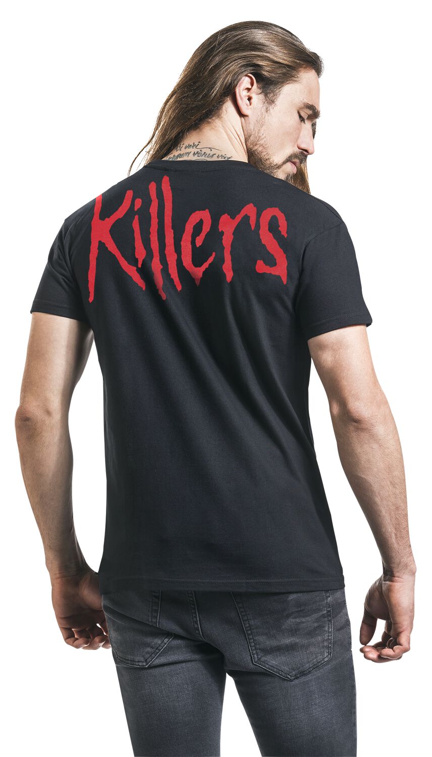 Rock Off - Maglietta Ufficiale Iron Maiden Legacy Killers, Unisex In Cotone Morbido (Nera) - 4