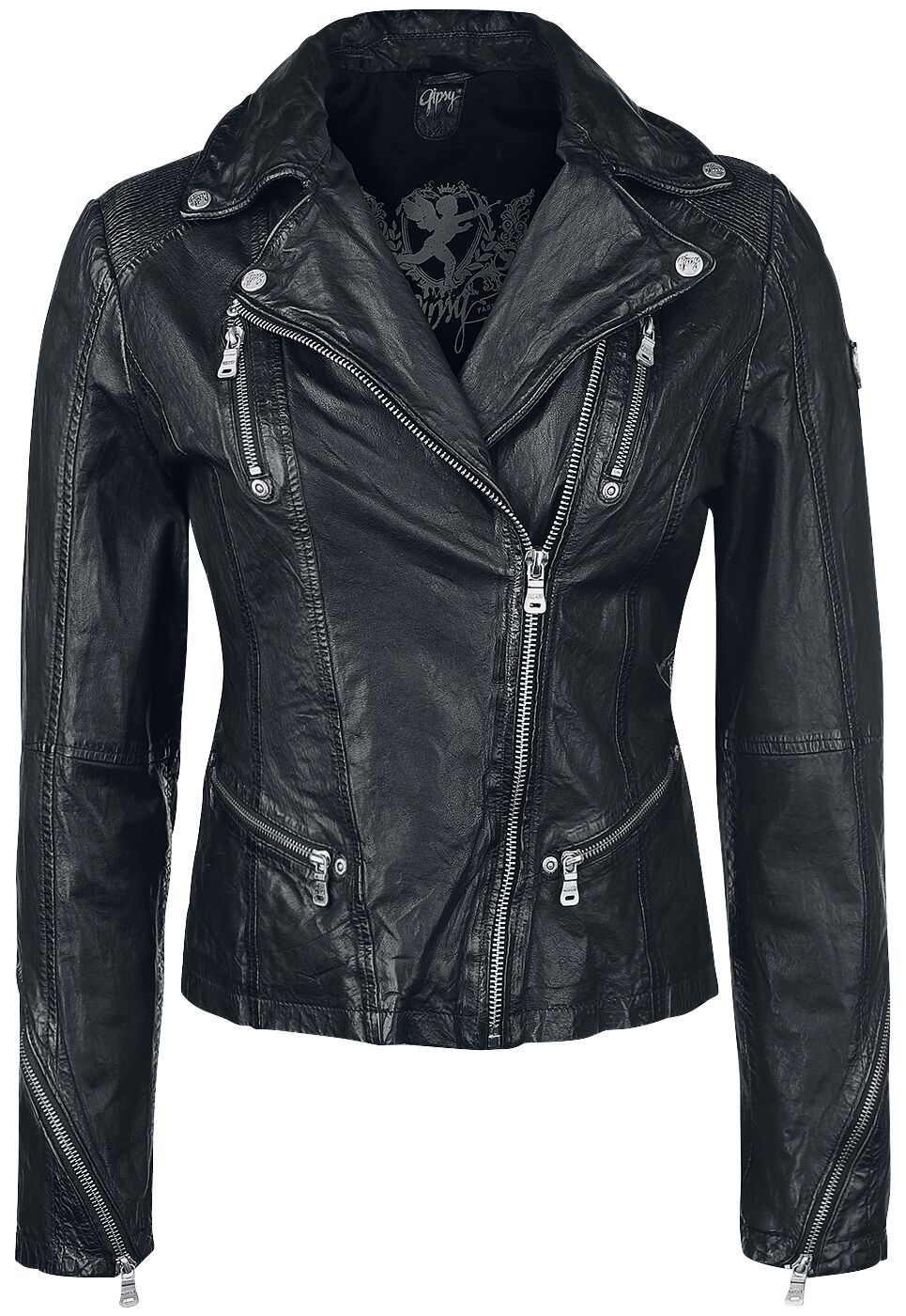 Happy Silver | Gipsy Leather Jacket EMP