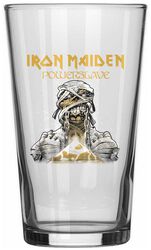 Powerslave, Iron Maiden, Beer Glass