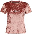 Karma Velvet Tee, Fashion Victim, T-Shirt