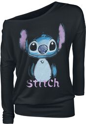 Graffiti, Lilo & Stitch, Long-sleeve Shirt