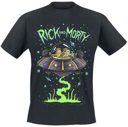 Spaceship, Rick And Morty, T-Shirt