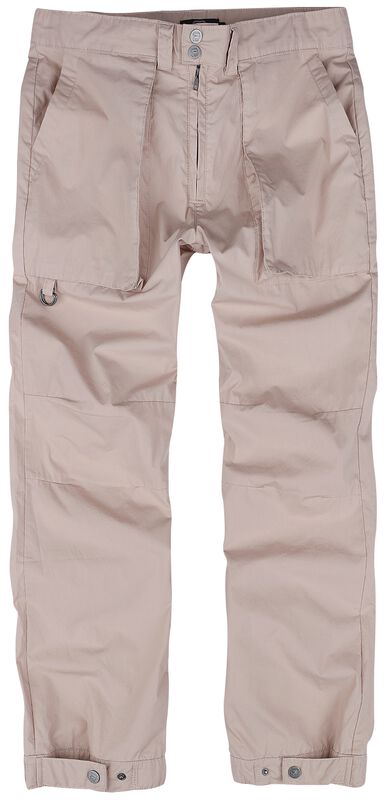 Light fabric trousers