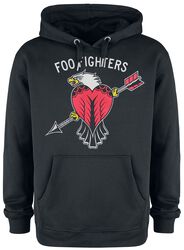 Amplified Collection - Eagle Tattoo, Foo Fighters, Hooded sweater