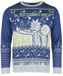 Space, Rick And Morty, Christmas jumper