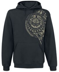 Burned Vicero tattoo, Outer Vision, Hooded sweater